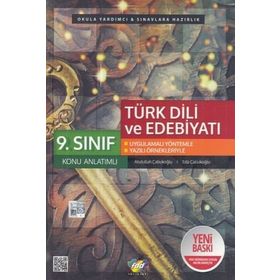 9.Sınıf Türk Dili ve Edebiyatı Konu Anlatımlı Fdd Yayınları