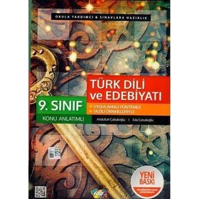 9.Sınıf Türk Dili ve Edebiyatı Konu Anlatımlı Fdd Yayınları