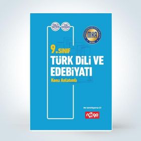 9. Sınıf Türk Dili ve Edebiyatı Konu Anlatımlı Nego Yayınları