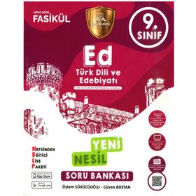 9. Sınıf Türk Dili ve Edebiyatı Konu Özetli Soru Bankası-Soru Kalesi Yayınları