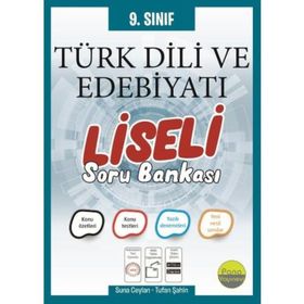 9. Sınıf Türk Dili ve Edebiyatı Liseli Soru Bankası-Pano Yayınları