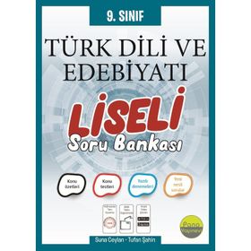 9. Sınıf Türk Dili ve Edebiyatı Liseli Soru Bankası-Pano Yayınları