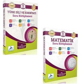 9.Sınıf Türk Dili ve Edebiyatı Matematik Tarih Coğrafya Soru Kütüphanesi Fırsat Seti - PRF Paraf Yayınları