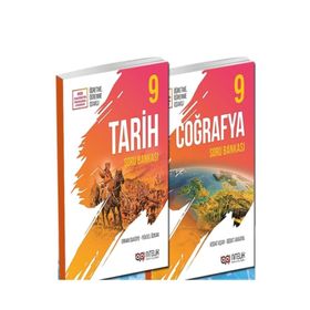 9.Sınıf Türk Dili ve Edebiyatı Matematik Tarih Coğrafya Soru Kütüphanesi Fırsat Seti - PRF Paraf Yayınları