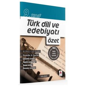 9. Sınıf Türk Dili ve Edebiyatı Özet-Pano Yayınları