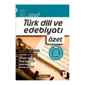 9. Sınıf Türk Dili ve Edebiyatı Özet-Pano Yayınları