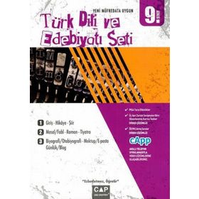 9. Sınıf Türk Dili ve Edebiyatı Seti - Çap Yayınları