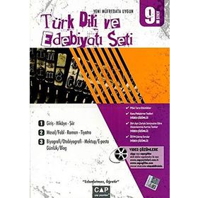 9. Sınıf Türk Dili ve Edebiyatı Seti - Çap Yayınları