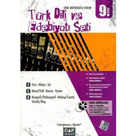 9. Sınıf Türk Dili ve Edebiyatı Seti - Çap Yayınları