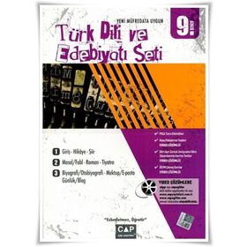 9. Sınıf Türk Dili ve Edebiyatı Seti - Çap Yayınları