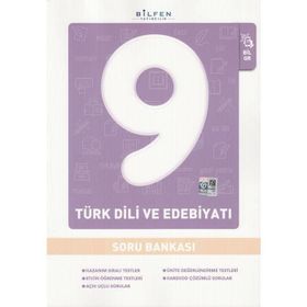 9. Sınıf Türk Dili ve Edebiyatı Soru Bankası - Bilfen Yayınları