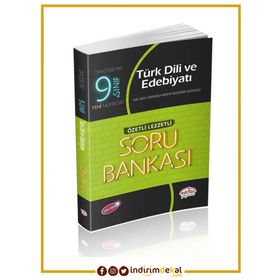9. Sınıf Türk Dili ve Edebiyatı Soru Bankası Özetli Lezzetli Editör Yayınları