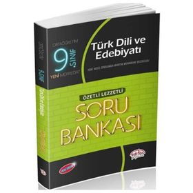 9. Sınıf Türk Dili ve Edebiyatı Soru Bankası Özetli Lezzetli Editör Yayınları