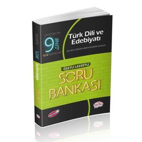 9. Sınıf Türk Dili ve Edebiyatı Soru Bankası Özetli Lezzetli Editör Yayınları