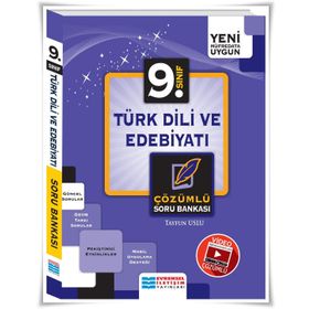 9. Sınıf Türk Dili ve Edebiyatı Soru Bankası / Tayfun Uslu / Evrensel İletişim Yayınları