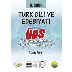 9. Sınıf Türk Dili ve Edebiyatı Ünite Değerlendirme Sınavı-Pano Yayınları