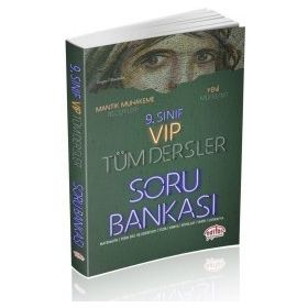9. Sınıf VIP Tüm Dersler Soru Bankası Editör Yayınları