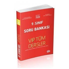 9. Sınıf VIP Tüm Dersler Soru Bankası Editör Yayınları