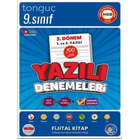 9. Sınıf Yazılı Denemeleri 2. Dönem 1 ve 2. Yazılı - Tonguç Akademi