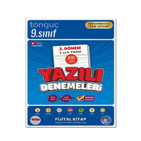9. Sınıf Yazılı Denemeleri 2. Dönem 1 ve 2. Yazılı - Tonguç Akademi