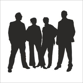 90 cm Adamlar Folyo Sticker