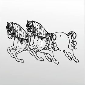 90 cm Atlar Folyo Sticker