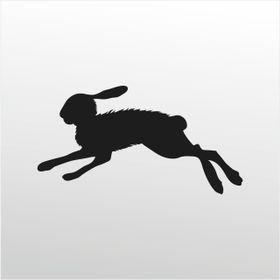 90 cm Çöl Tavşanı Folyo Sticker