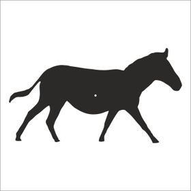 90 cm Eşek Folyo Sticker