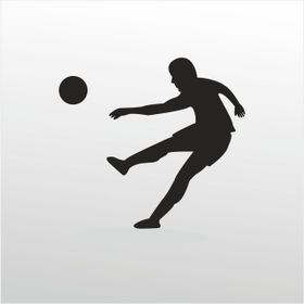 90 cm Futbol Folyo Sticker