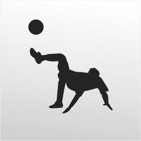 90 cm Futbol Folyo Sticker
