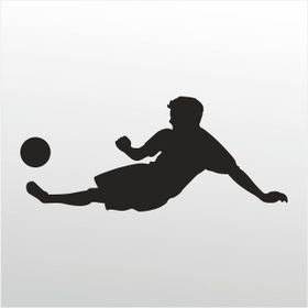 90 cm Futbol Folyo Sticker