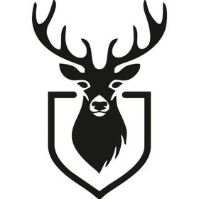 90 cm Geyik Logo Folyo Sticker