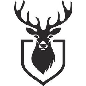 90 cm Geyik Logo Folyo Sticker