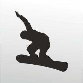 90 cm Kayakçı Folyo Sticker