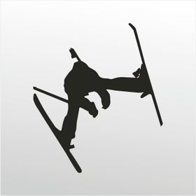 90 cm Kayakçı Folyo Sticker