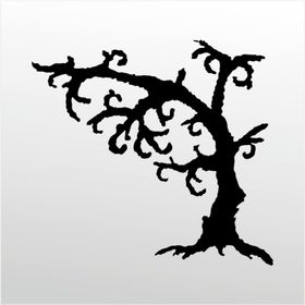 90 cm Kurumuş Ağaç Folyo Sticker
