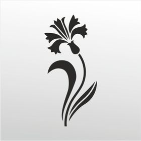 90 cm Lale Folyo Sticker