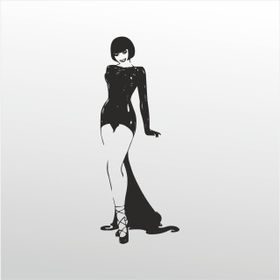 90 cm Manken Folyo Sticker