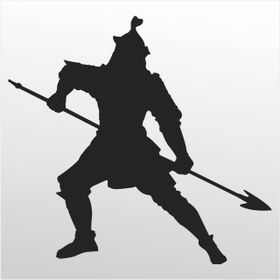 90 cm Mızrak Folyo Sticker