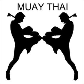 90 cm Muay Thai Folyo Sticker