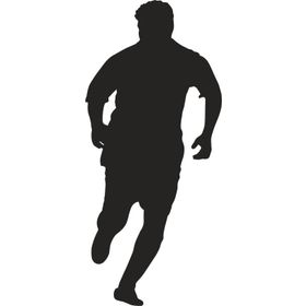 90 cm Sporcu Folyo Sticker