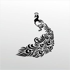 90 cm Tavuz Kuşu Folyo Sticker