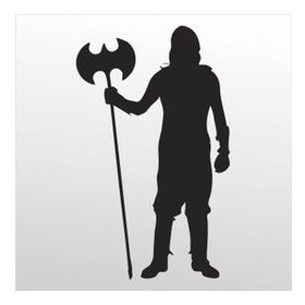 90 cm Tehlike Folyo Sticker