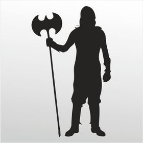 90 cm Tehlike Folyo Sticker