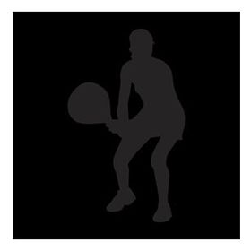 90 cm Tenisci Folyo Sticker