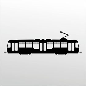 90 cm Tramvay Folyo Sticker