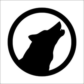 90 cm Uluyan Kurt Folyo Sticker