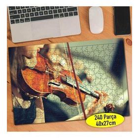 90080029 Keman Çalan Sanatkar Eller 240 Parça Puzzle Yapboz