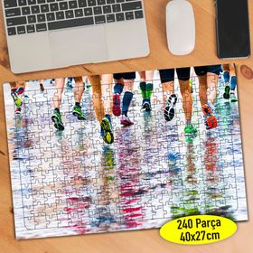 90179932 Maraton Koşucuları Spor 240 Parça Puzzle Yapboz