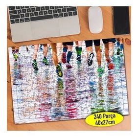 90179932 Maraton Koşucuları Spor 240 Parça Puzzle Yapboz